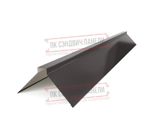 Планка конька плоского 120х120х2000 ПЭ-RR32-0.45