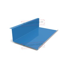 Планка примыкания нижняя 250х122х2000 ПЭ-5015-0.45