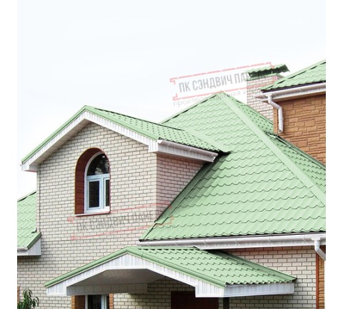 Планка примыкания нижняя 250х122х2000 Norman ПЭ-6019-0.5