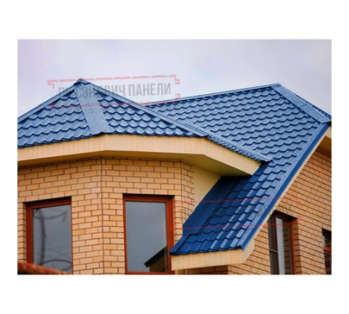 Планка примыкания верхняя 250х147х2000 ПЭ-5005-0.4