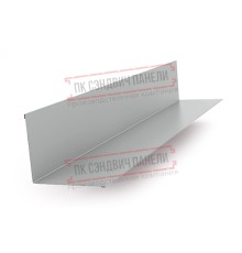 Планка примыкания верхняя 250х147х2000 ПЭ-9006-0.45