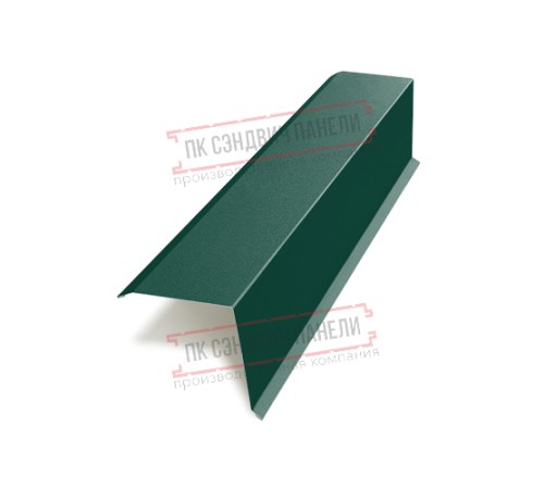 Планка торцевая 95х120х2000 ПЭ-6005-0.4