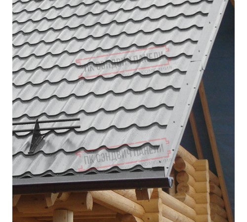 Планка торцевая 135х145х2000 Norman ПЭ-7004-0.5