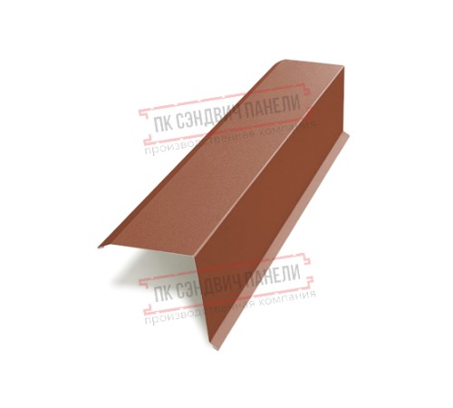 Планка торцевая 135х145х2000 Norman ПЭ-8004-0.5