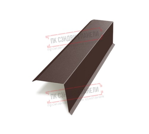 Планка торцевая 95х120х2000 ПЭП-8017-0.45