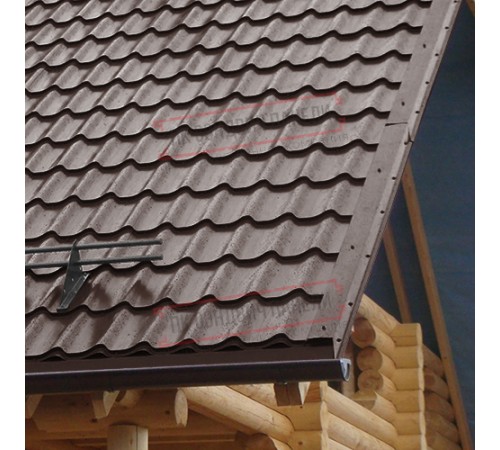 Планка торцевая 95х120х2000 ПЭП-8017-0.45