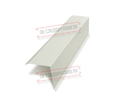 Планка торцевая 135х145х2000 Norman ПЭ-9002-0.5