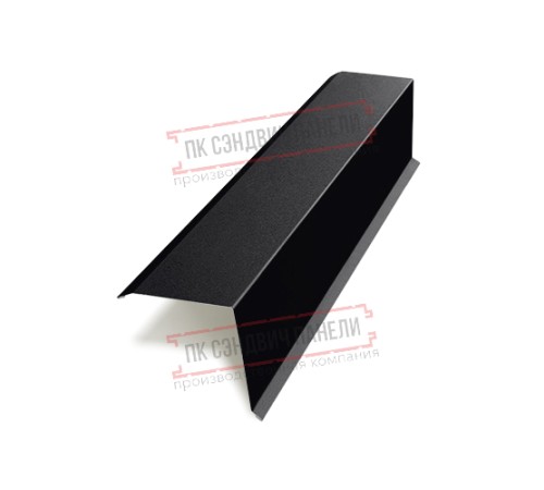 Планка торцевая 135х145х2000 PURMAN-9005-0.5