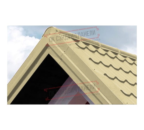 Планка торцевая 90х115х2000 Norman ПЭ-1014-0.5