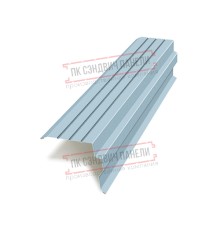 Планка торцевая 90х115х2000 ПРМ-Met.Blue-0.5