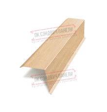 Планка торцевая 95х120х2000 ECOSTEEL-Клен-0.5