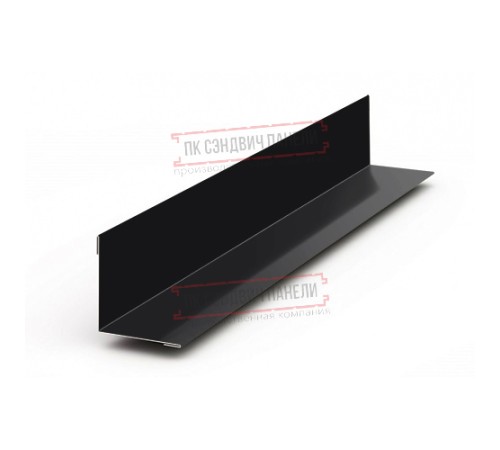 Планка угла внутреннего 115х115х2000 PURMAN-9005-0.5