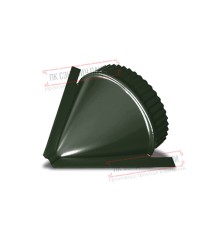 Заглушка конька круглого конусная Viking E-6007-0.5