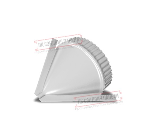 Заглушка конька круглого конусная ПЭ-7047-0.45