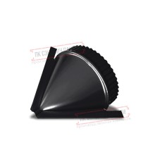 Заглушка конька круглого конусная Viking-9005-0.45