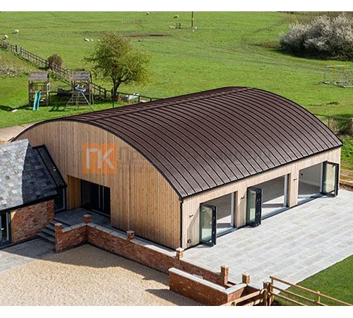 Продольно гнутый фальц гладкий 0,5 RAL 8017 Стальной бархат