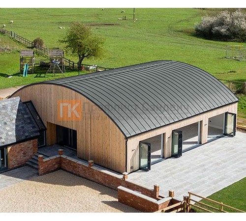 Продольно гнутый фальц гладкий 0,45 RAL 7005 Полиэстер