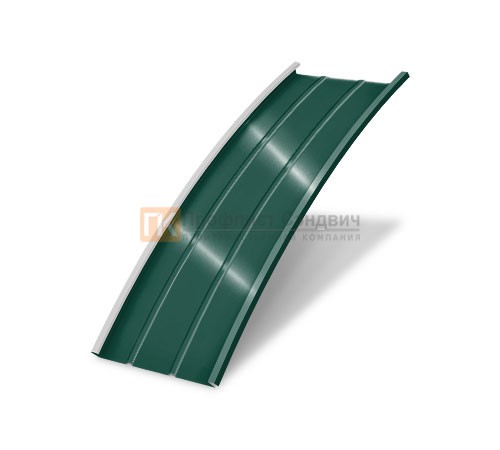 Продольно гнутый фальц профилированный 0,45 RAL 6005 Полиэстер