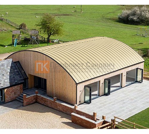 Продольно гнутый фальц гладкий 0,45 RAL 1014 Полиэстер