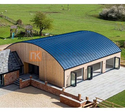 Продольно гнутый фальц гладкий 0,45 RAL 5005 Полиэстер