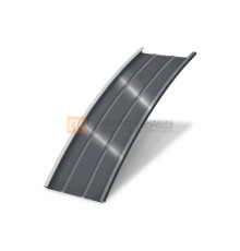 Продольно гнутый фальц профилированный 0,5 RAL 7024 Quarzit lite