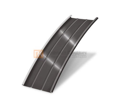 Продольно гнутый фальц профилированный 0,5 RR 32 GreenCoat Pural