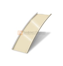 Продольно гнутый фальц гладкий 0,45 RAL 1015 Полиэстер