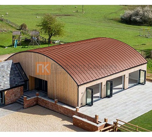 Продольно гнутый фальц гладкий 0,45 RAL 8004 Полиэстер