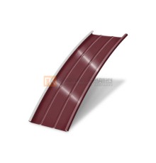 Продольно гнутый фальц профилированный 0,45 RAL 3005 Полиэстер