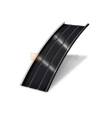 Продольно гнутый фальц профилированный 0,5 RAL 9005 Quarzit lite