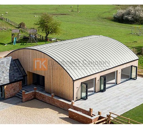 Продольно гнутый фальц гладкий 0,45 RAL 9003 Полиэстер