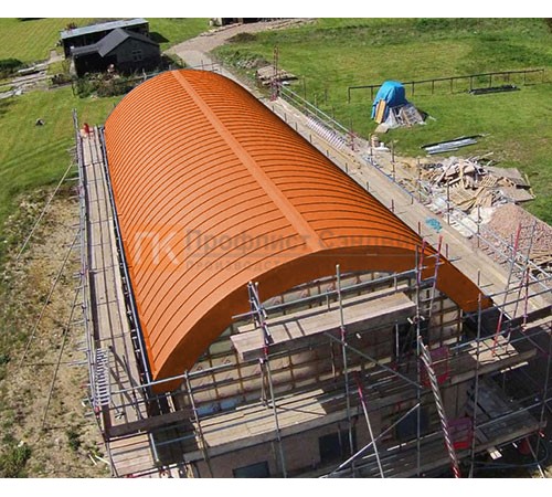 Продольно гнутый фальц профилированный 0,5 RAL 2004 Полиэстер