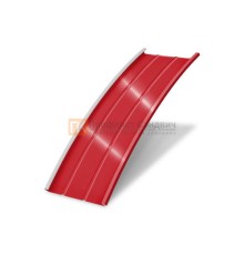 Продольно гнутый фальц профилированный 0,45 RAL 3020 Полиэстер