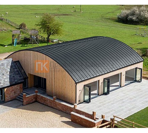 Продольно гнутый фальц гладкий 0,5 RAL 7016 Satin