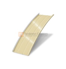 Продольно гнутый фальц профилированный 0,45 RAL 1014 Полиэстер
