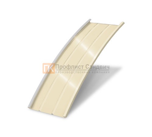 Продольно гнутый фальц профилированный 0,45 RAL 1015 Полиэстер