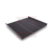 Фальц двойной стоячий Line 0,5 GreenCoat PuRALBT, matt RR32 темно-коричневый