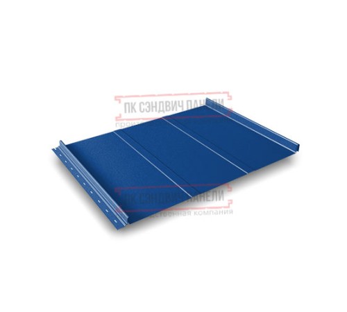 Кликфальц Line 0,45 Полиэстер RAL5005 сигнальный синий с пленкой на замках