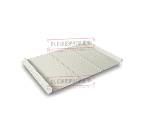 Кликфальц Line 0,45 Полиэстер RAL9003 сигнальный белый с пленкой на замках