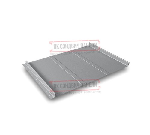 Кликфальц Line 0,45 Полиэстер RAL7004 сигнальный серый с пленкой на замках