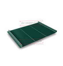 Кликфальц Line 0,5 Satin RAL6005 зеленый мох с пленкой на замках