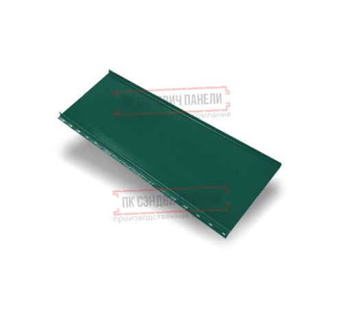 Кликфальц mini 0,45 Drap RAL6005 зеленый мох с пленкой на замках