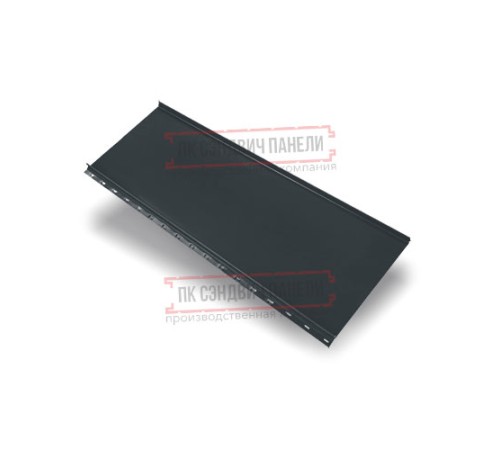 Кликфальц mini 0,45 Drap RAL7016 антрацитово-серый с пленкой на замках