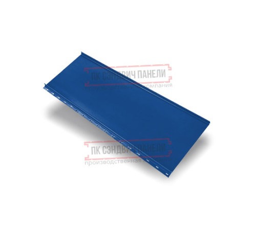 Кликфальц mini 0,45 Полиэстер RAL5005 сигнальный синий с пленкой на замках