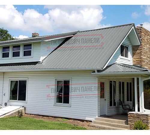 Кликфальц mini 0,5 GreenCoat PuRALBT, matt RR22 серый (RAL7042 транспортный серый a)