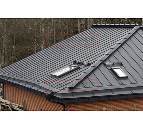 Кликфальц Pro 0,45 Полиэстер RAL7024 мокрый асфальт