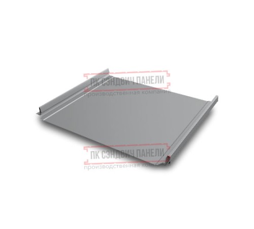 Кликфальц Pro 0,45 Полиэстер RAL7004 сигнальный серый с пленкой на замках