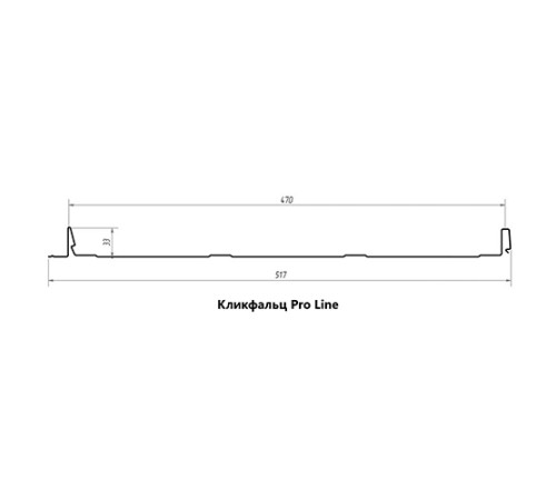 Кликфальц Pro Line 0,45 Полиэстер RAL8004 терракота с пленкой на замках