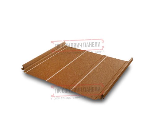 Кликфальц Pro Line 0,5 Quarzit Cuprum Steel с пленкой на замках