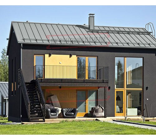 Кликфальц Pro Gofr 0,5 GreenCoat PuRALBT, matt RR22 серый (RAL7042 транспортный серый)